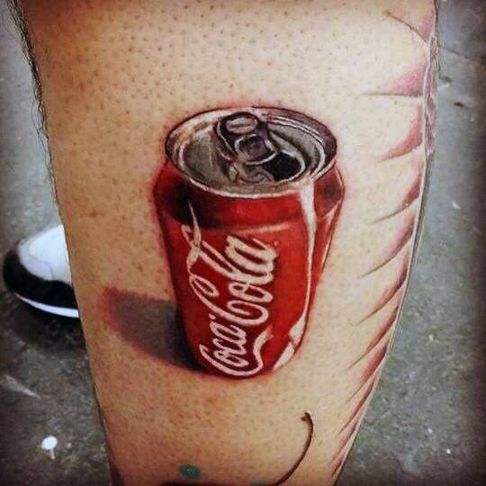 tatouage coca cola 19