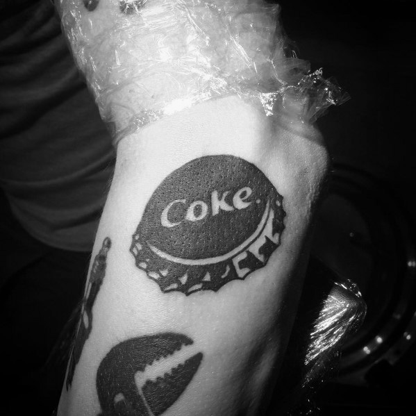 tatouage coca cola 33