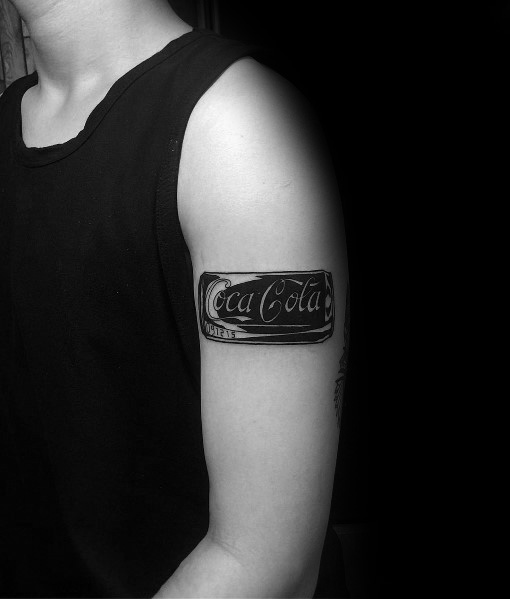 tatouage coca cola 47