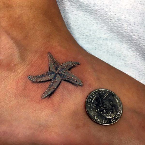 tatouage etoile de mer 37