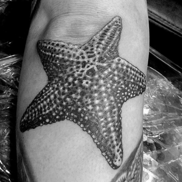 tatouage etoile de mer 76