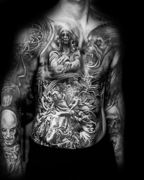 tatouage gothique 89