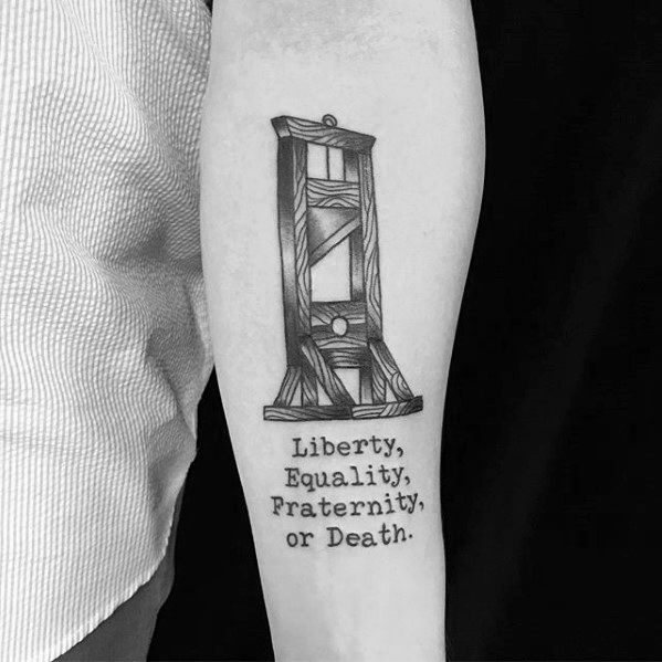 tatouage guillotine 17