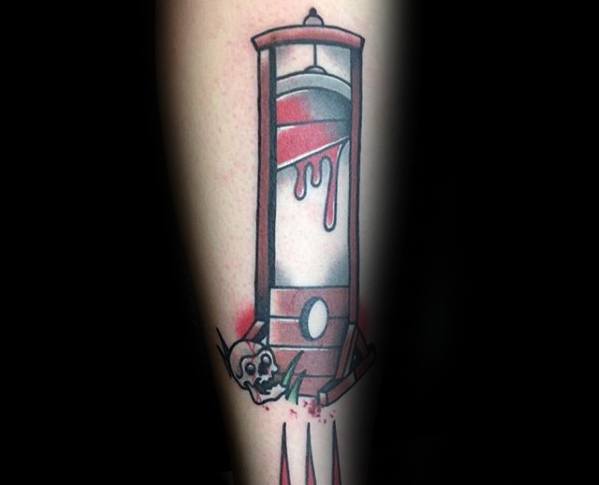 tatouage guillotine 73
