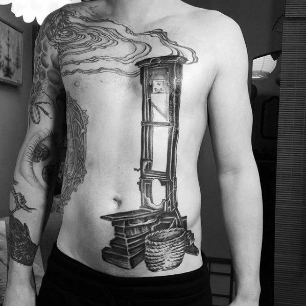tatouage guillotine 75