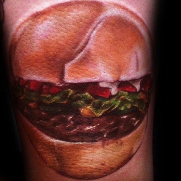 tatouage hamburger 31