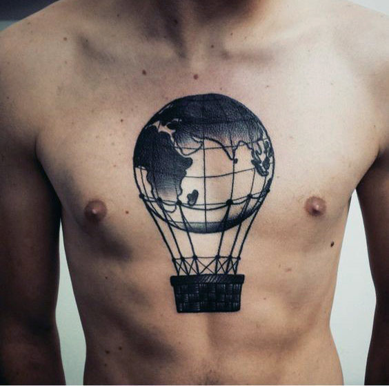 tatouage montgolfiere 129