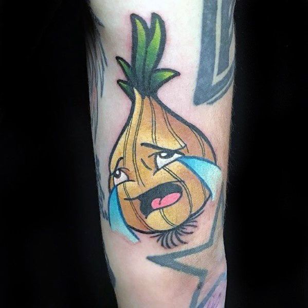 tatouage oignon 70