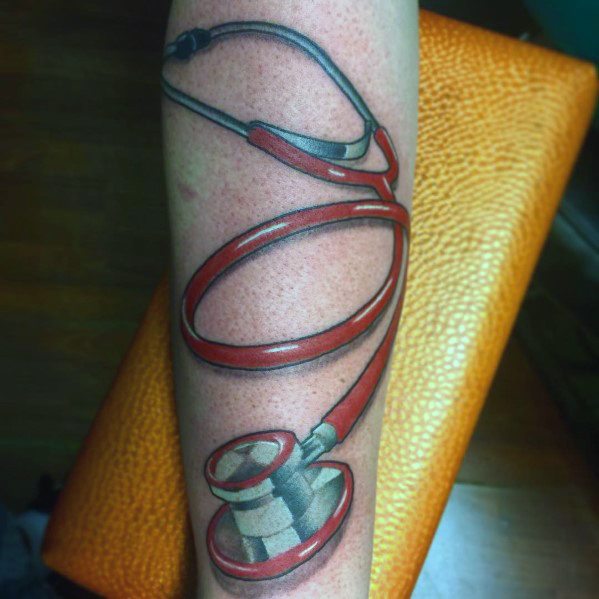 tatouage stethoscope 37