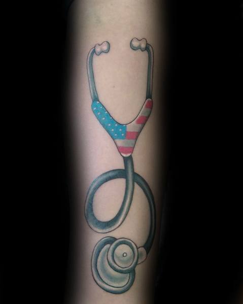 tatouage stethoscope 67