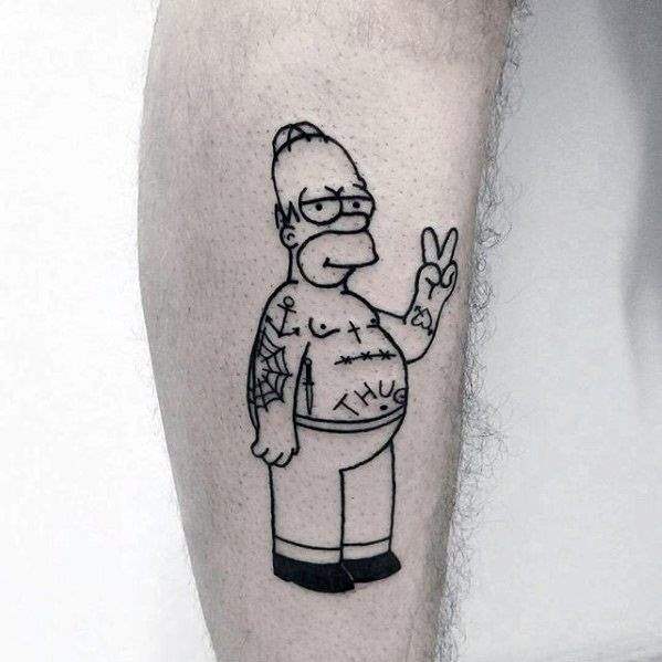 tatouage dessins animes 06