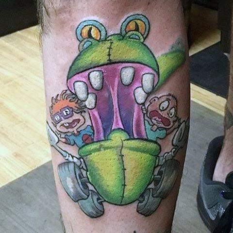 tatouage dessins animes 14