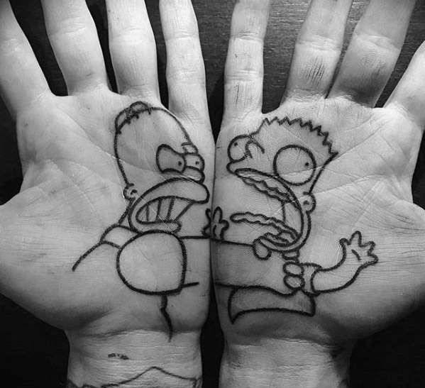tatouage dessins animes 86