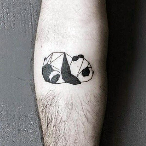 tatouage ours panda 106