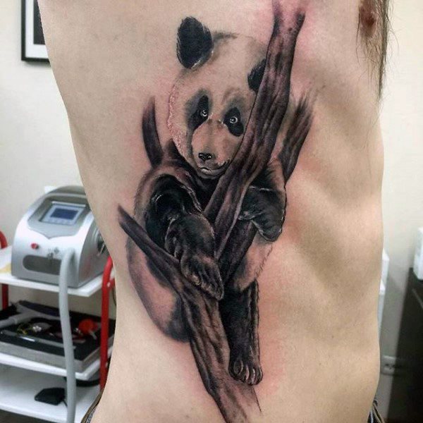 tatouage ours panda 170