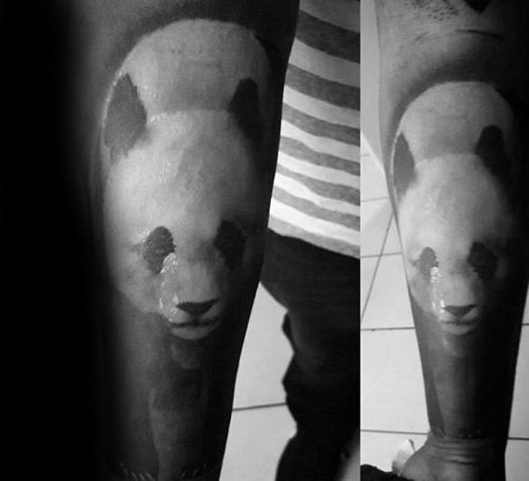 tatouage ours panda 174