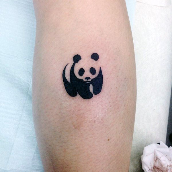 tatouage ours panda 98