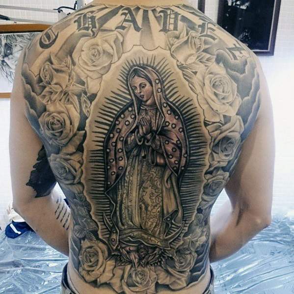 tatouage vierge guadalupe 14