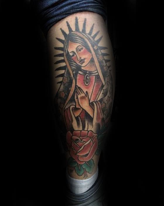 tatouage vierge guadalupe 58