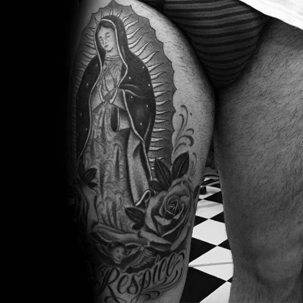 tatouage vierge guadalupe 62