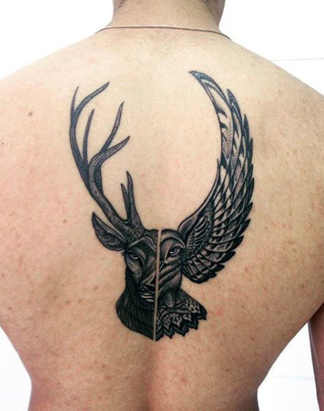 tatouage cerf 292