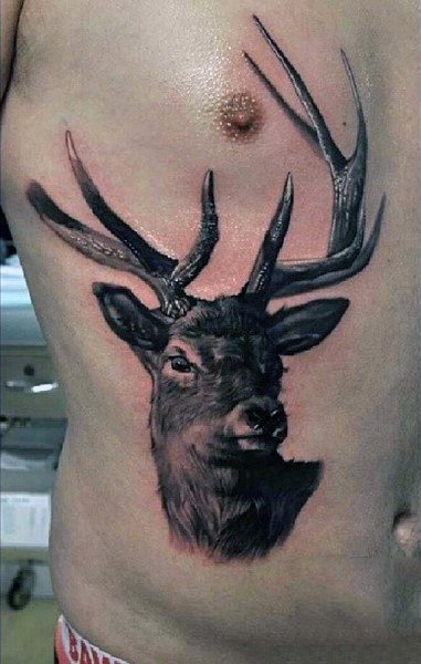 tatouage cerf 356