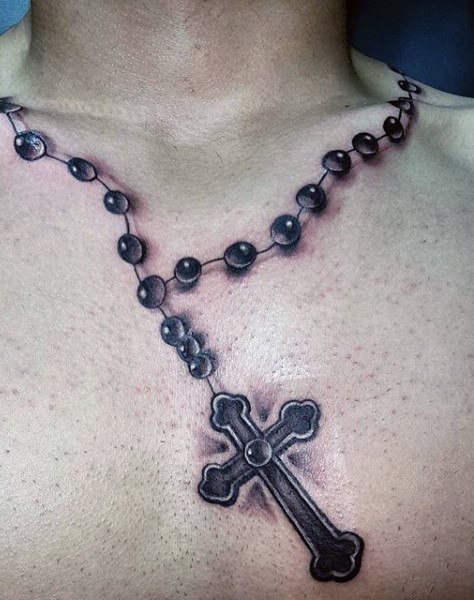 tatouage chapelet 154