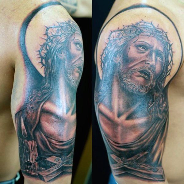 tatouage chapelet 88