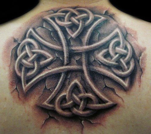 tatouage croix 150