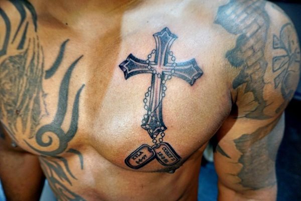 tatouage croix 282