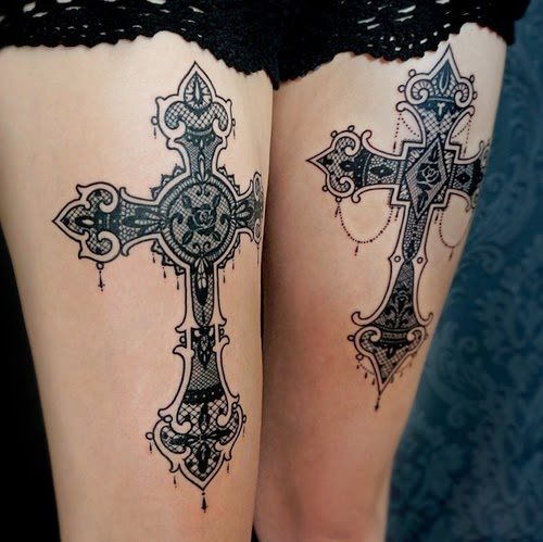 tatouage croix 304