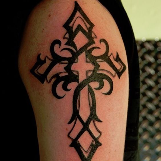 tatouage croix 392