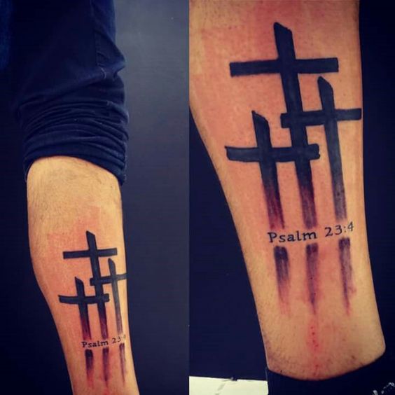tatouage croix 404