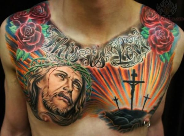 tatouage croix 492