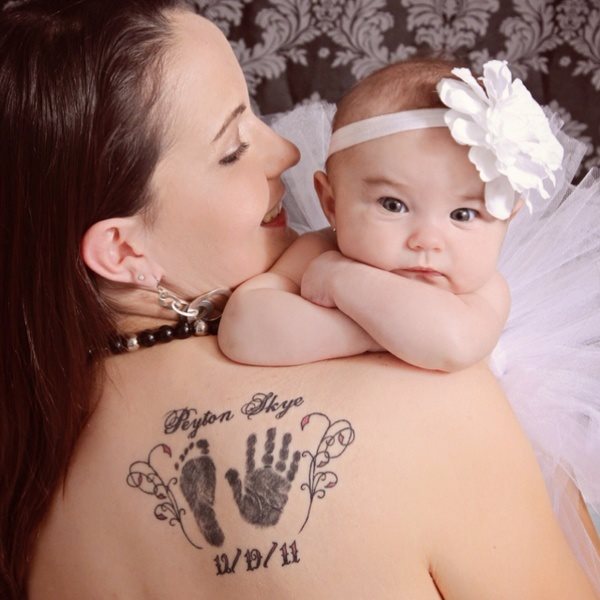 0 Tatouages D Empreintes Bebes Chiens Chats Et Plus