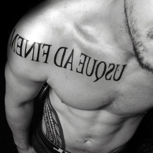 tatouage en latin 12
