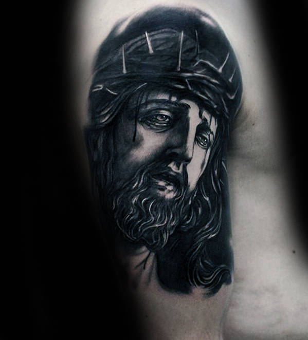 tatouage jesus christ 104