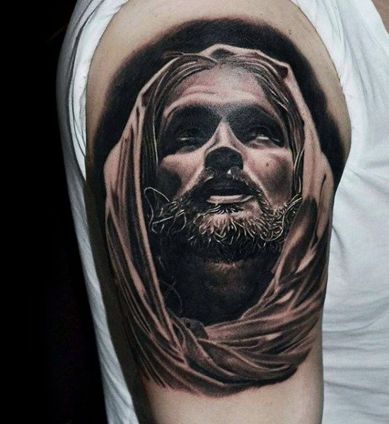 tatouage jesus christ 106