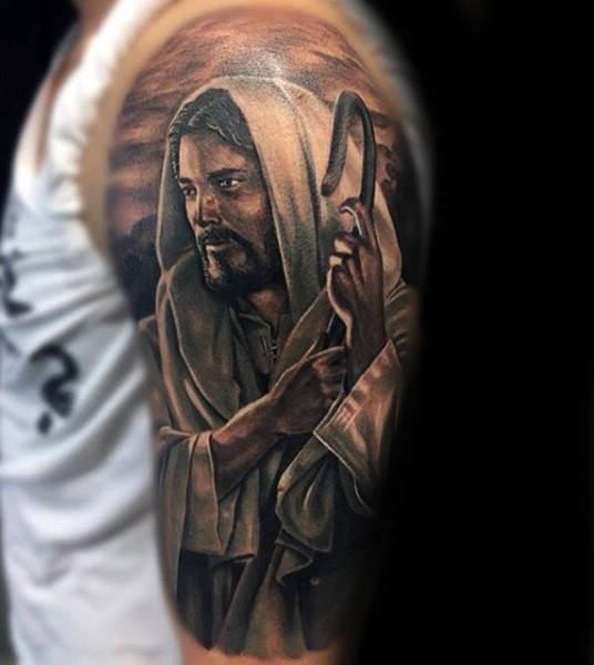 tatouage jesus christ 120