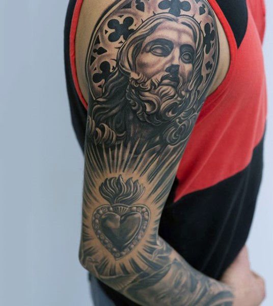 tatouage jesus christ 146