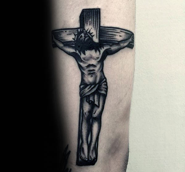 tatouage jesus christ 160