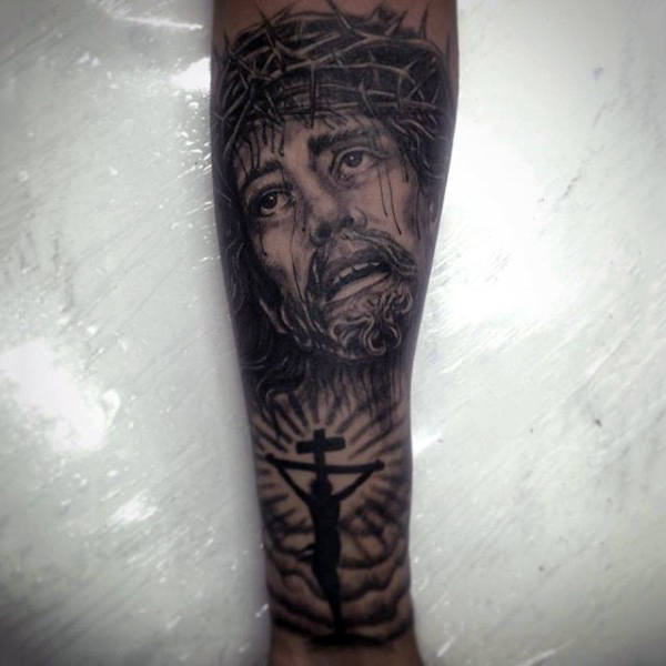 tatouage jesus christ 164