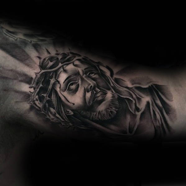 tatouage jesus christ 190