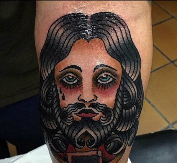 tatouage jesus christ 192
