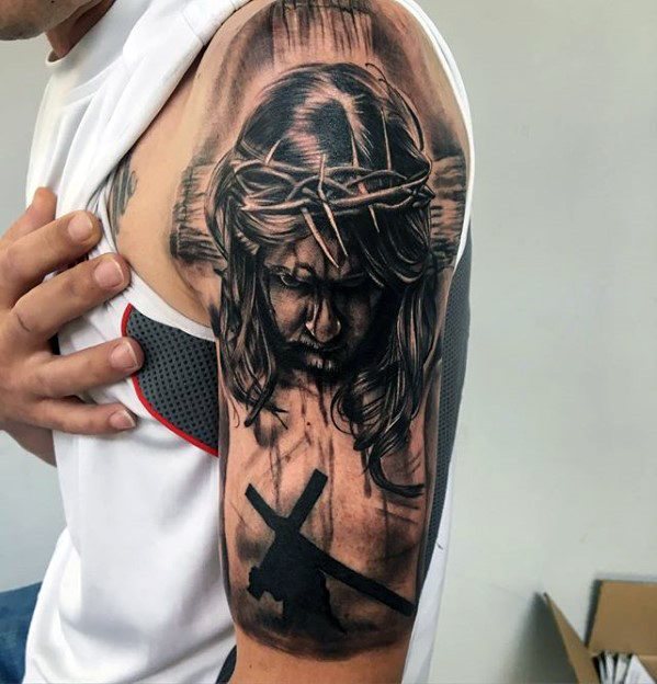 tatouage jesus christ 202
