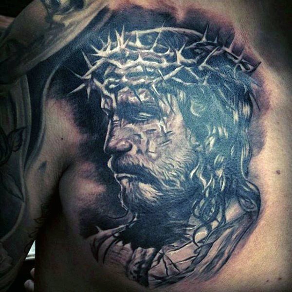 tatouage jesus christ 220