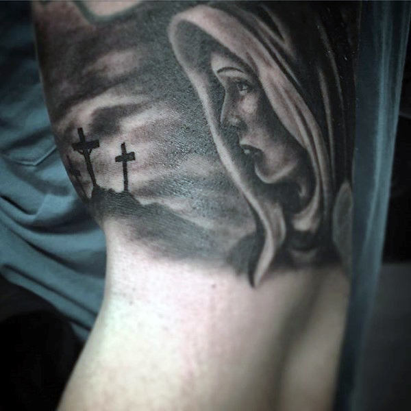 tatouage jesus christ 222