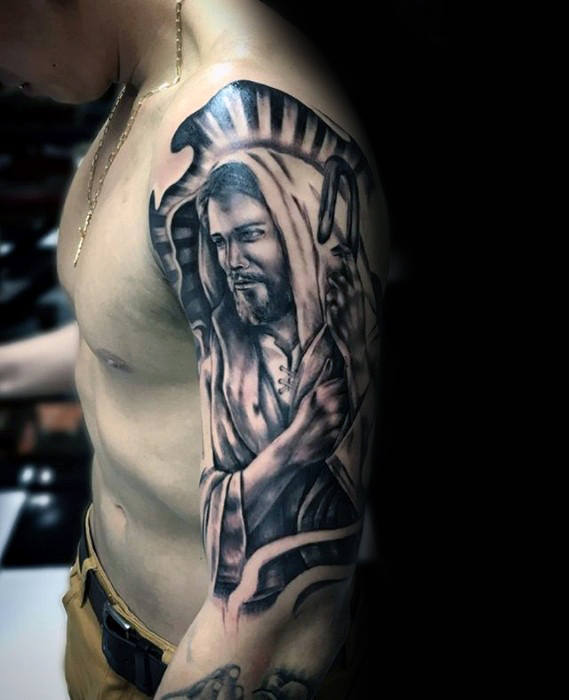 tatouage jesus christ 258