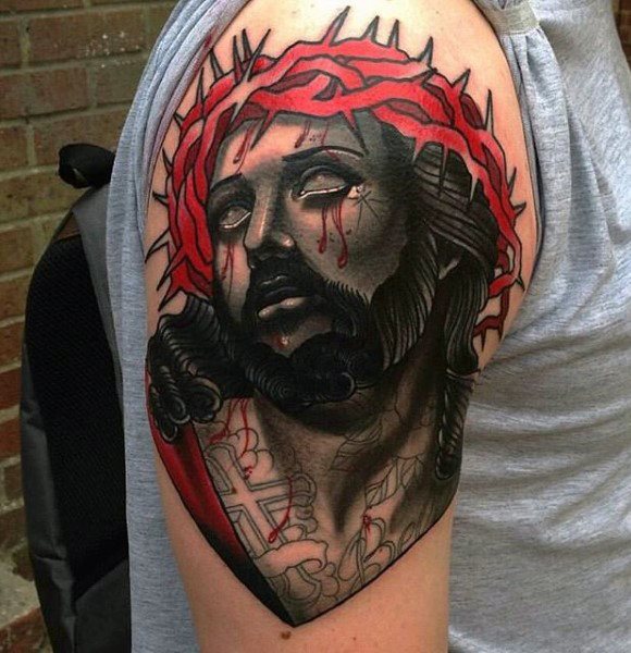 tatouage jesus christ 316