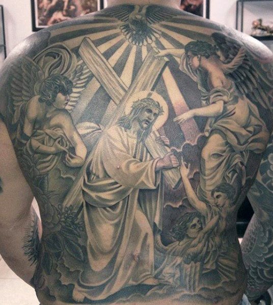tatouage jesus christ 320